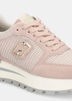 Liu Jo Zapatillas de ante y malla-Mujer Sneakers
