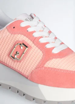 Liu Jo Zapatillas de ante y malla con plataforma-Mujer Sneakers