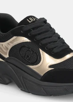 Liu Jo Zapatillas de ante y malla-Mujer Sneakers