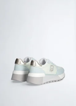 Liu Jo Zapatillas de ante y malla con plataforma-Mujer Sneakers