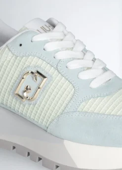 Liu Jo Zapatillas de ante y malla con plataforma-Mujer Sneakers