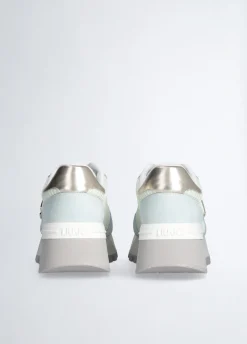 Liu Jo Zapatillas de ante y malla con plataforma-Mujer Sneakers