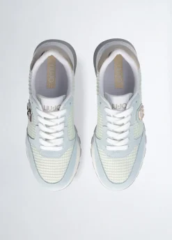 Liu Jo Zapatillas de ante y malla con plataforma-Mujer Sneakers