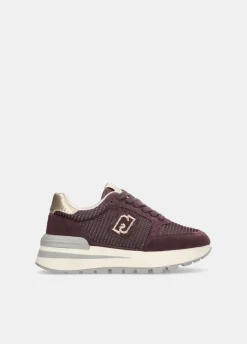 Liu Jo Zapatillas de ante y malla-Mujer Sneakers