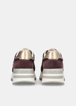 Liu Jo Zapatillas de ante y malla-Mujer Sneakers