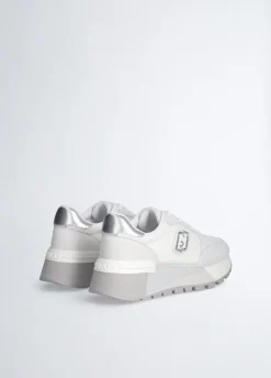 Liu Jo Zapatillas de ante y malla con plataforma-Mujer Sneakers