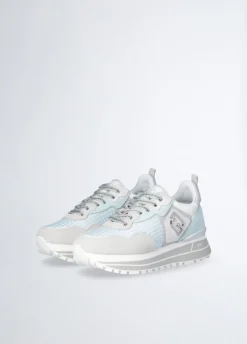 Liu Jo Zapatillas de ante y malla con plataforma-Mujer Sneakers