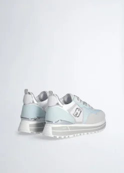 Liu Jo Zapatillas de ante y malla con plataforma-Mujer Sneakers
