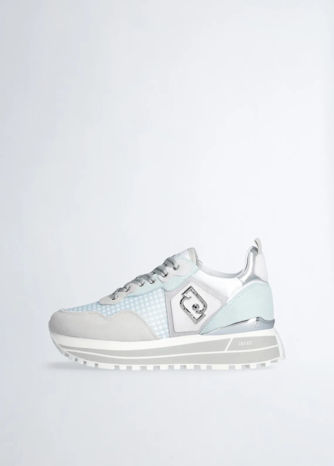 Liu Jo Zapatillas de ante y malla con plataforma-Mujer Sneakers