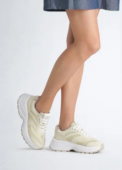 Liu Jo Zapatillas de ante y malla brillante-Mujer Sneakers