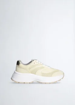 Liu Jo Zapatillas de ante y malla brillante-Mujer Sneakers