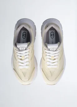 Liu Jo Zapatillas de ante y malla brillante-Mujer Sneakers
