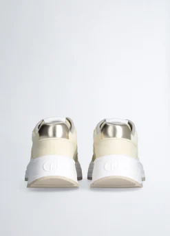Liu Jo Zapatillas de ante y malla brillante-Mujer Sneakers