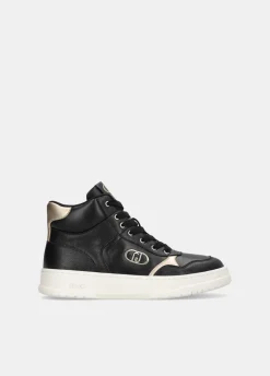 Liu Jo Zapatillas de baloncesto de piel-Mujer Sneakers