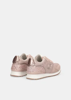 Liu Jo Zapatillas de brillos y malla-Mujer Sneakers