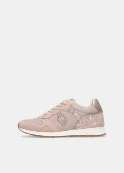 Liu Jo Zapatillas de brillos y malla-Mujer Sneakers