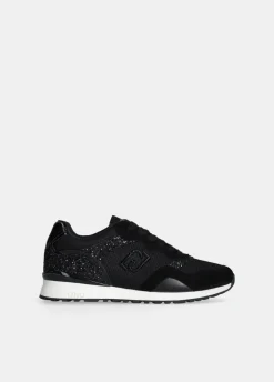 Liu Jo Zapatillas de brillos y malla-Mujer Sneakers