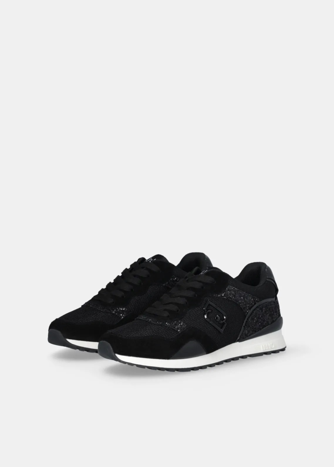 Liu Jo Zapatillas de brillos y malla-Mujer Sneakers