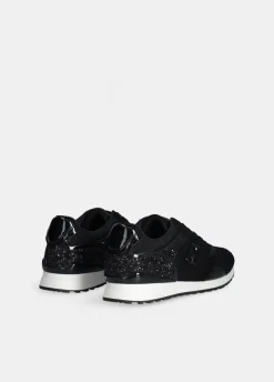 Liu Jo Zapatillas de brillos y malla-Mujer Sneakers