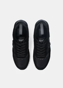 Liu Jo Zapatillas de brillos y malla-Mujer Sneakers
