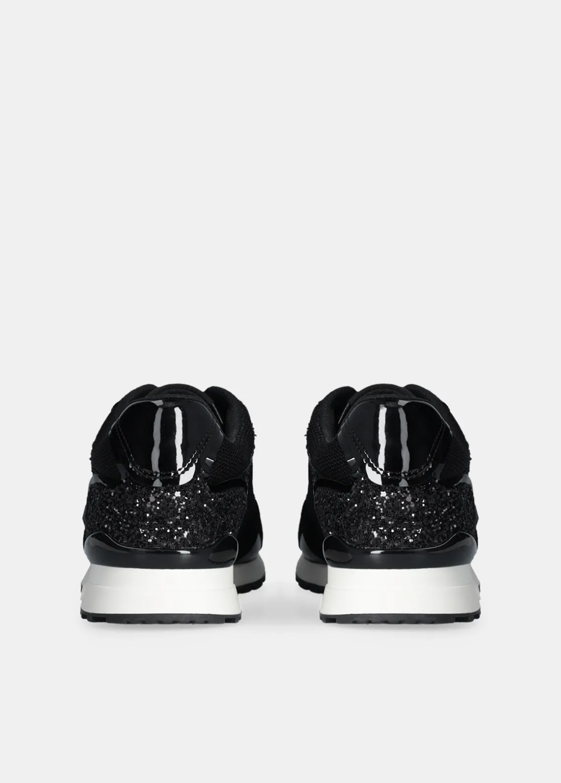 Liu Jo Zapatillas de brillos y malla-Mujer Sneakers