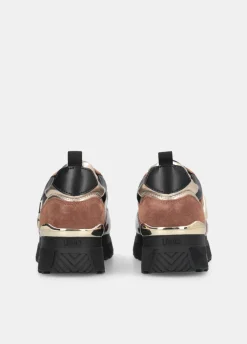 Liu Jo Zapatillas de charol con estampado animal y plataforma-Mujer Sneakers