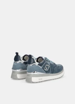 Liu Jo Zapatillas de denim brillante con plataforma-Mujer Sneakers