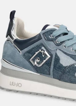 Liu Jo Zapatillas de denim brillante con plataforma-Mujer Sneakers