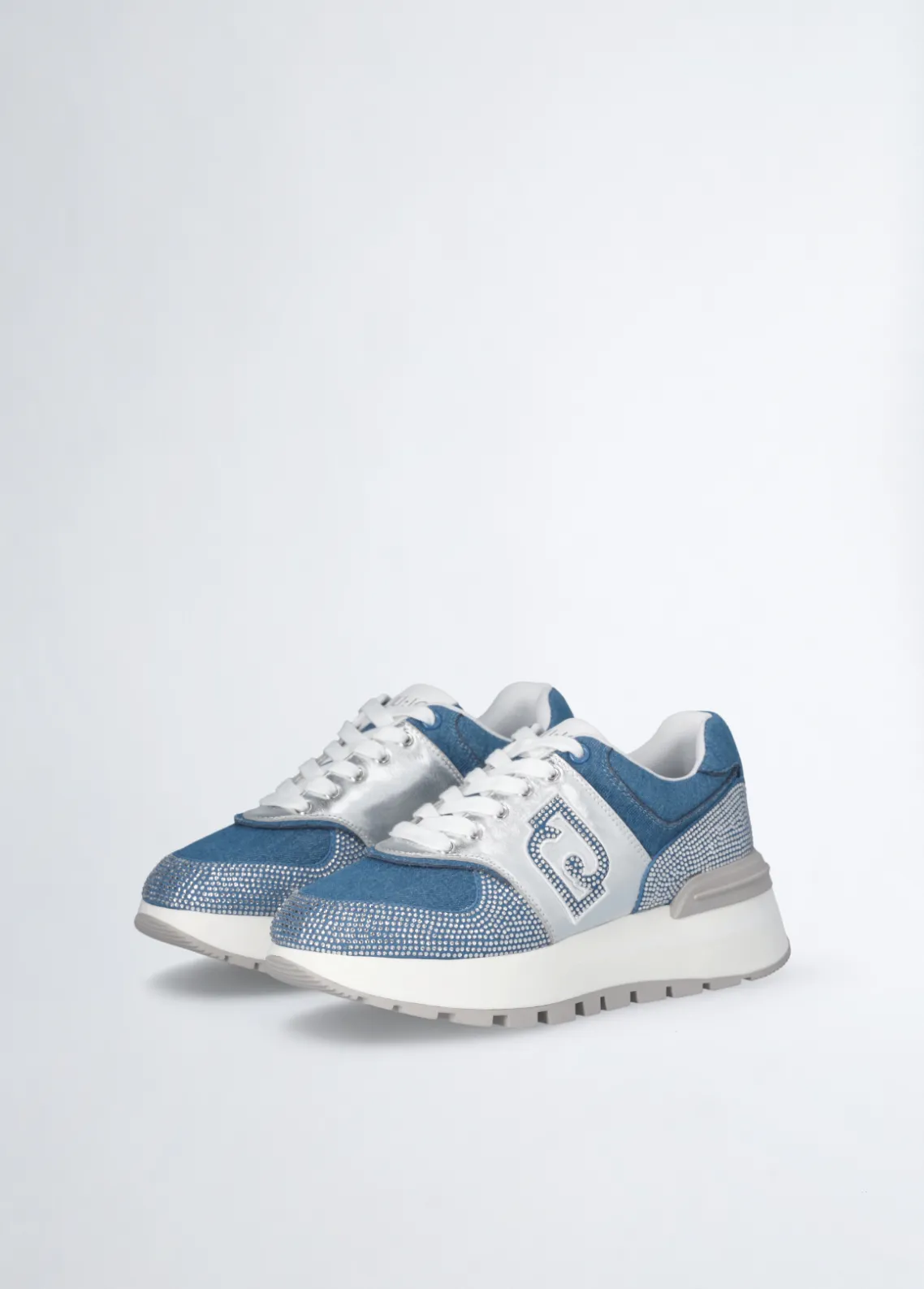 Liu Jo Zapatillas de denim con strass-Mujer Sneakers