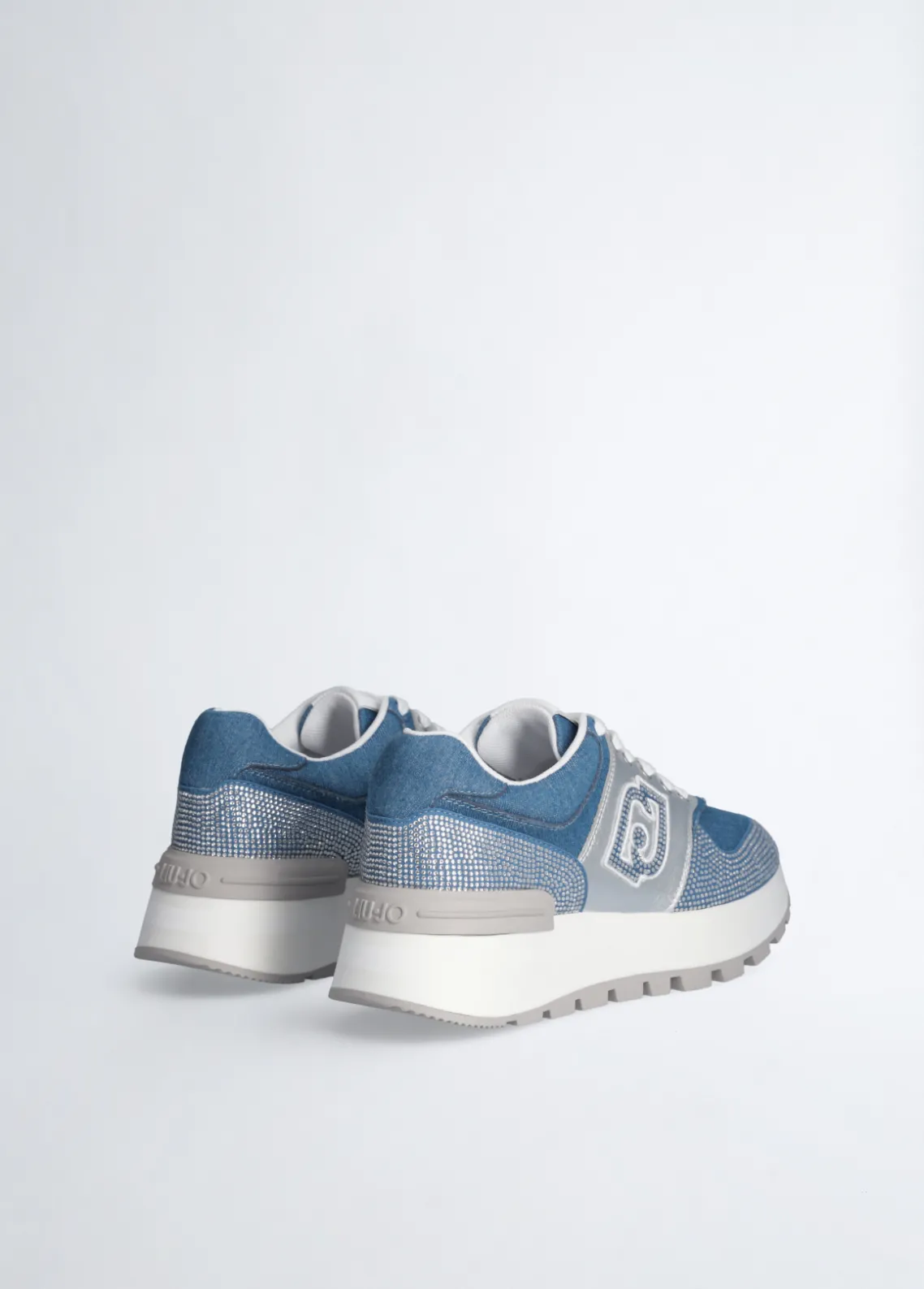 Liu Jo Zapatillas de denim con strass-Mujer Sneakers