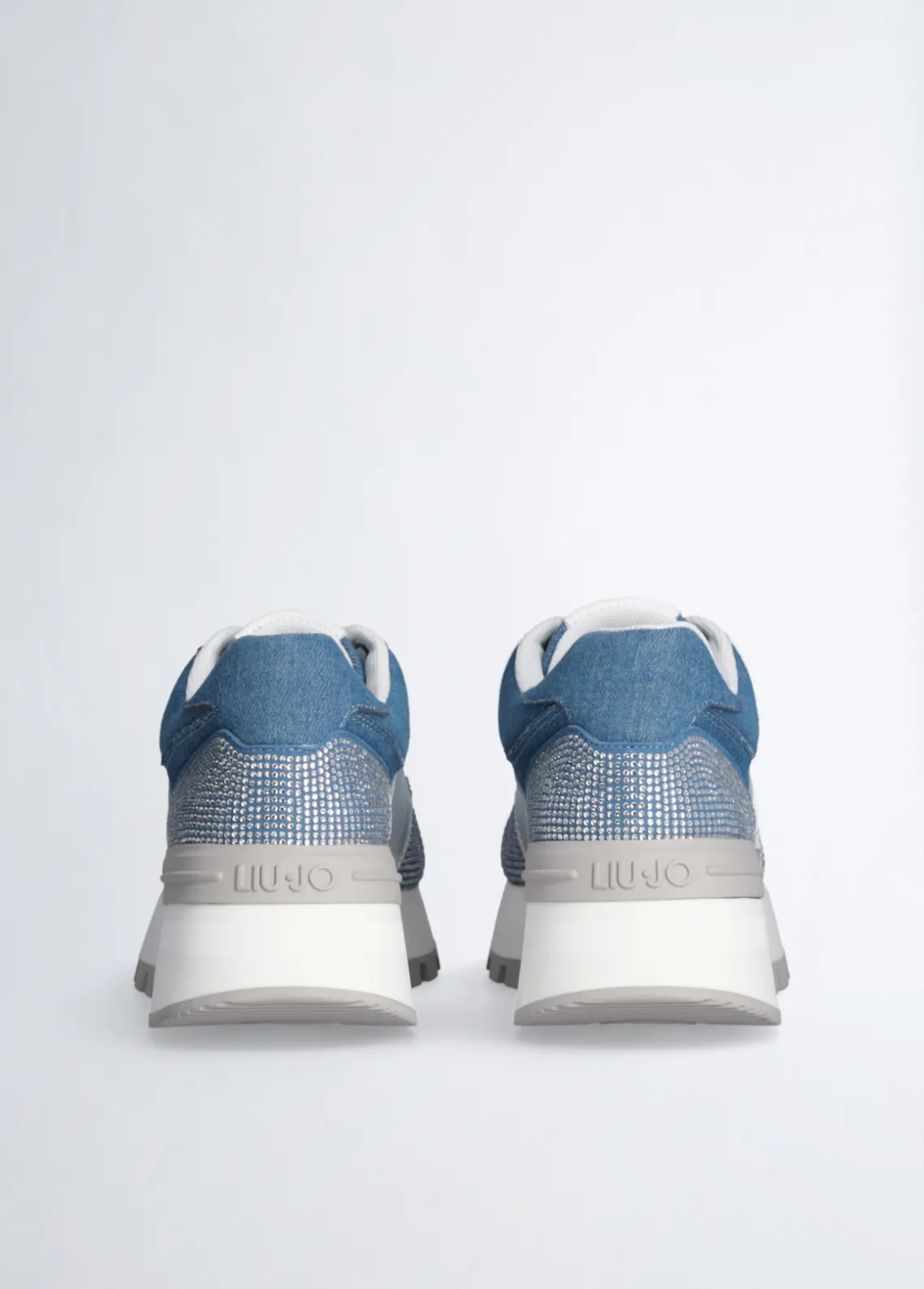 Liu Jo Zapatillas de denim con strass-Mujer Sneakers