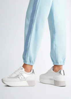 Liu Jo Zapatillas de denim efecto laminado-Mujer Sneakers