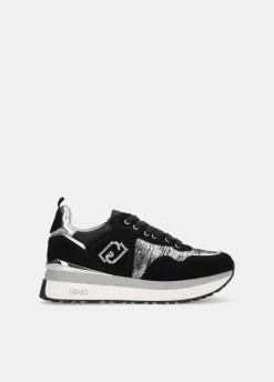 Liu Jo Zapatillas de efecto laminado con plataforma-Mujer Sneakers