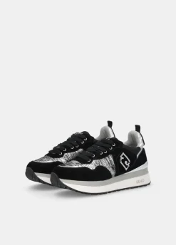 Liu Jo Zapatillas de efecto laminado con plataforma-Mujer Sneakers