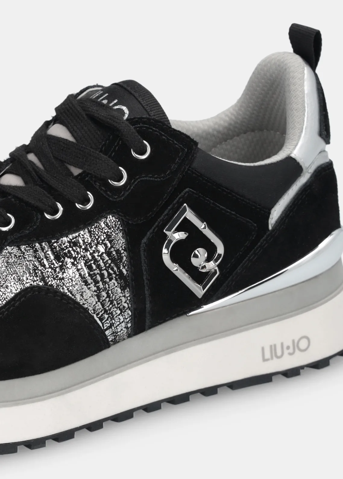 Liu Jo Zapatillas de efecto laminado con plataforma-Mujer Sneakers