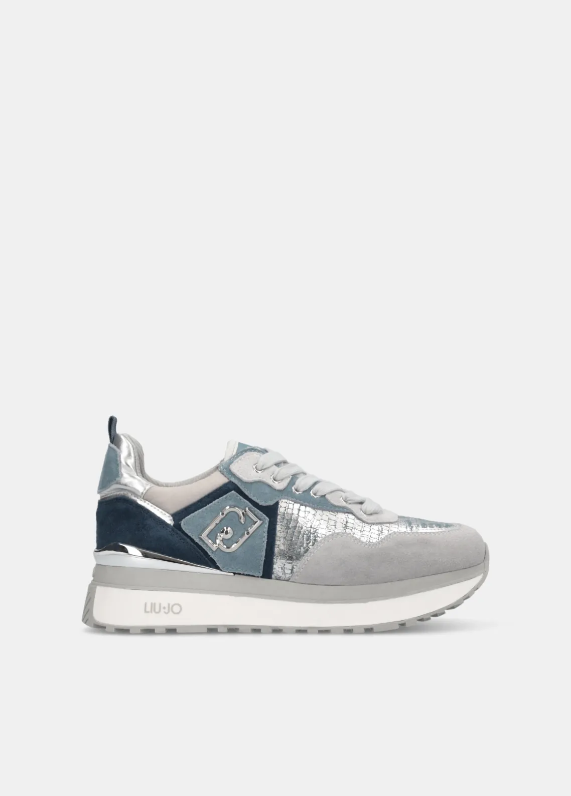 Liu Jo Zapatillas de efecto laminado con plataforma-Mujer Sneakers