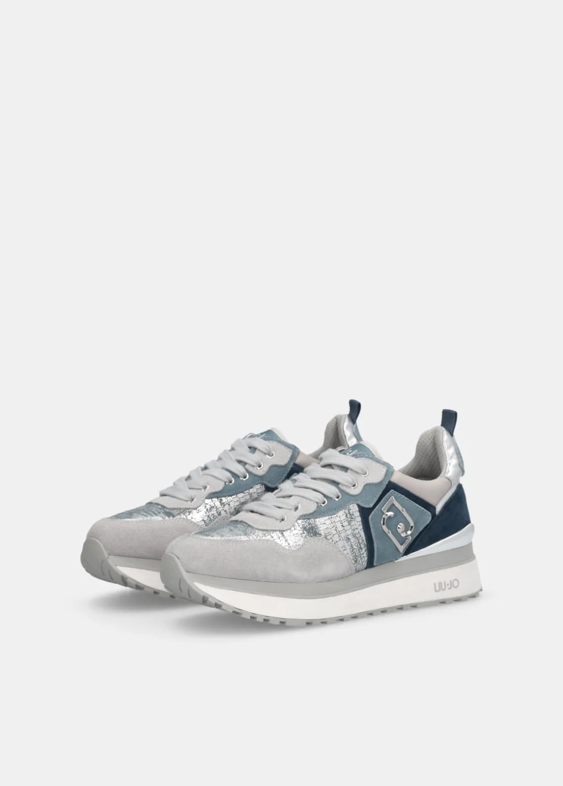Liu Jo Zapatillas de efecto laminado con plataforma-Mujer Sneakers
