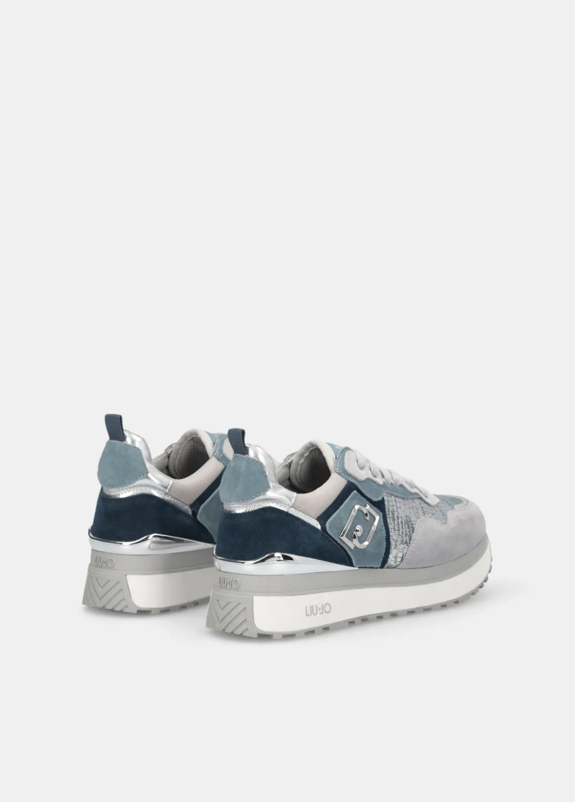 Liu Jo Zapatillas de efecto laminado con plataforma-Mujer Sneakers