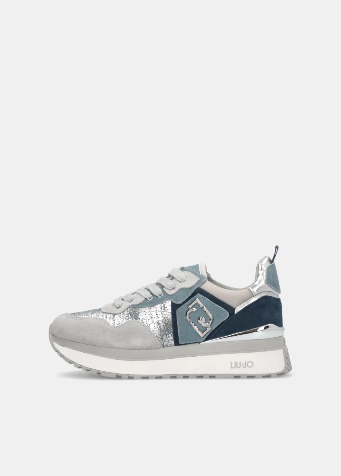 Liu Jo Zapatillas de efecto laminado con plataforma-Mujer Sneakers
