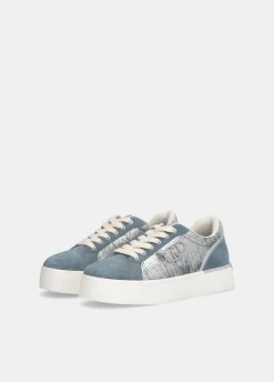 Liu Jo Zapatillas de laminado craquelado-Mujer Sneakers