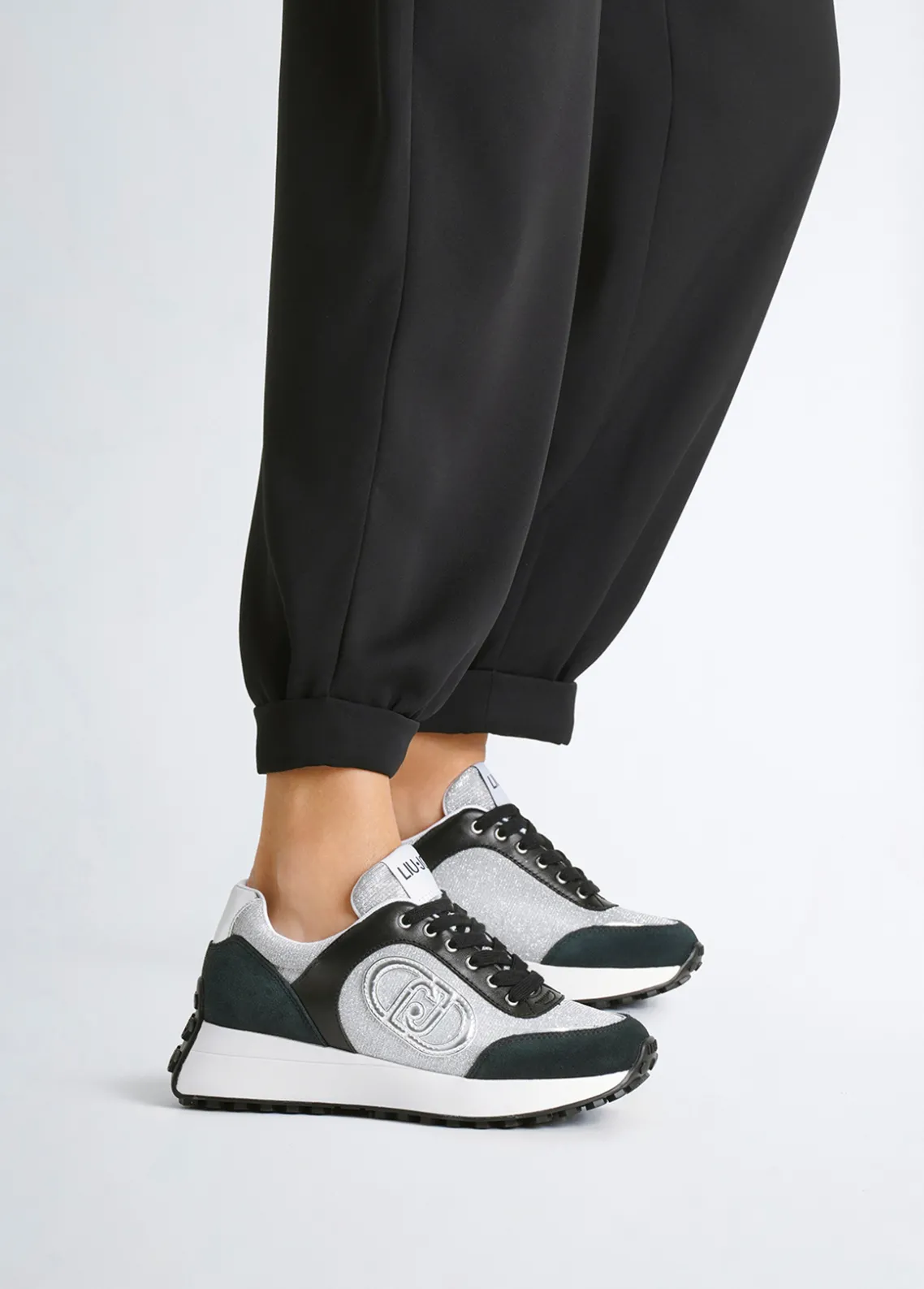Liu Jo Zapatillas de lurex-Mujer Sneakers