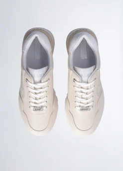 Liu Jo Zapatillas de piel con logotipo perforado-Mujer Sneakers