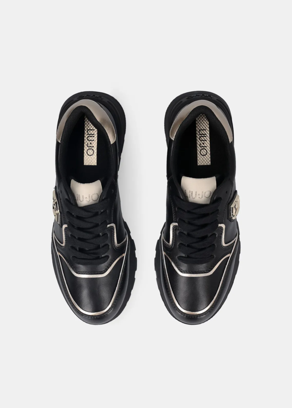 Liu Jo Zapatillas de piel con plataforma-Mujer Sneakers