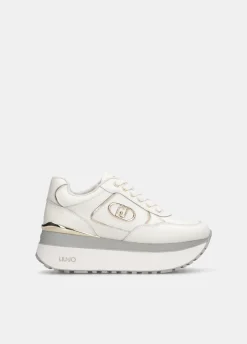 Liu Jo Zapatillas de piel con plataforma alta-Mujer Sneakers