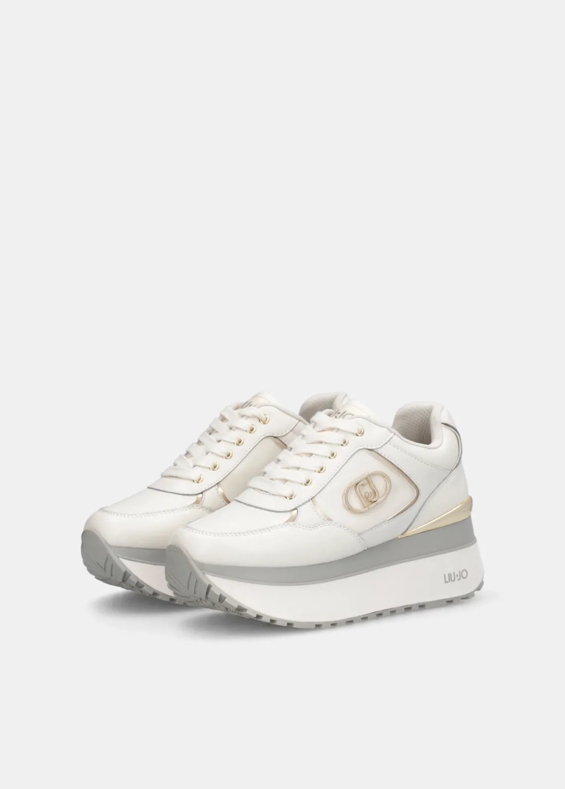 Liu Jo Zapatillas de piel con plataforma alta-Mujer Sneakers