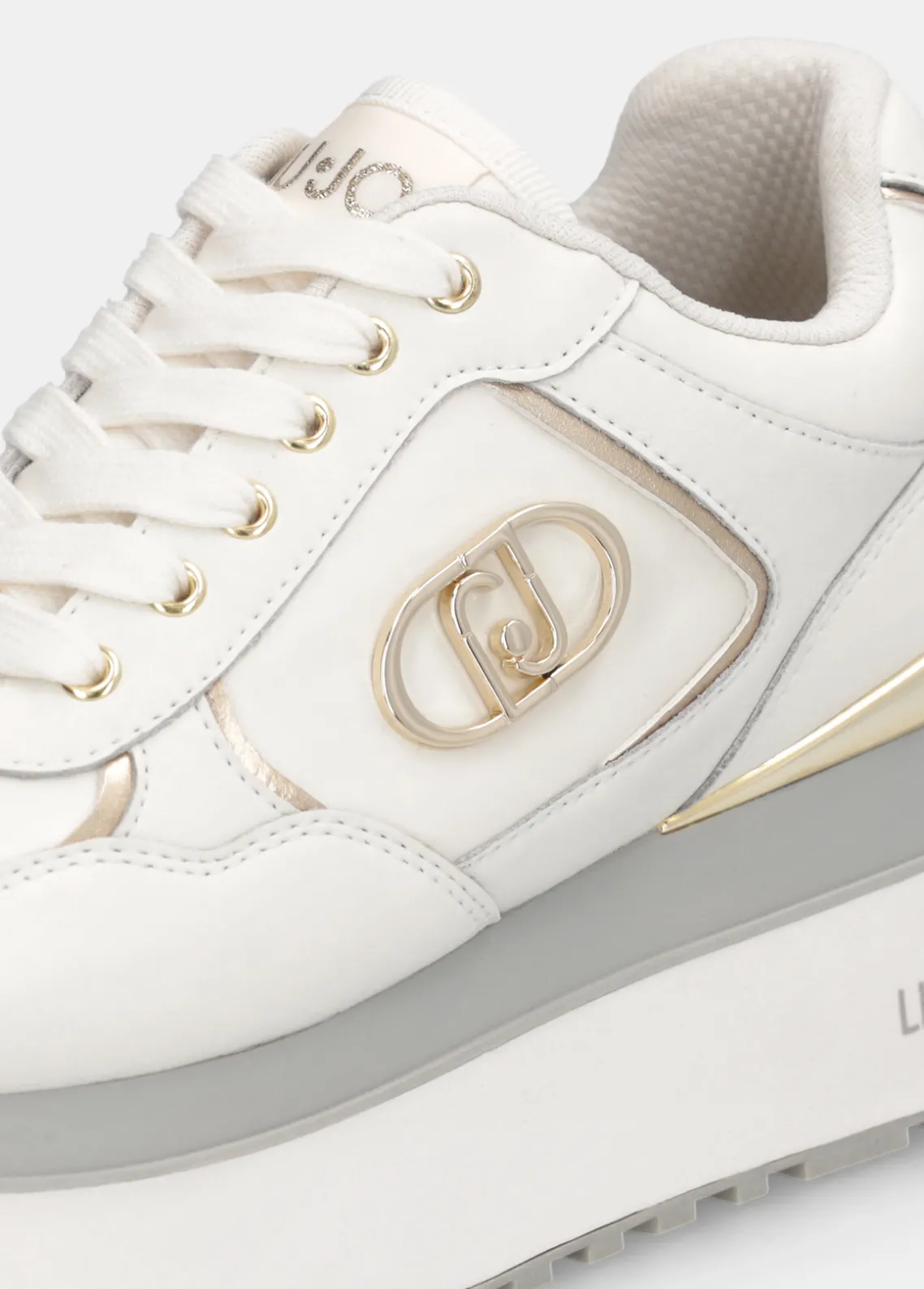 Liu Jo Zapatillas de piel con plataforma alta-Mujer Sneakers