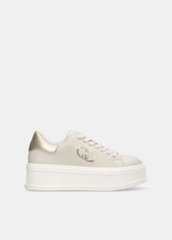 Liu Jo Zapatillas de piel con plataforma-Mujer Sneakers