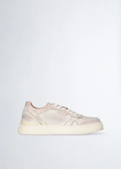 Liu Jo Zapatillas de piel desteñida para hombre-Hombre Zapatillas