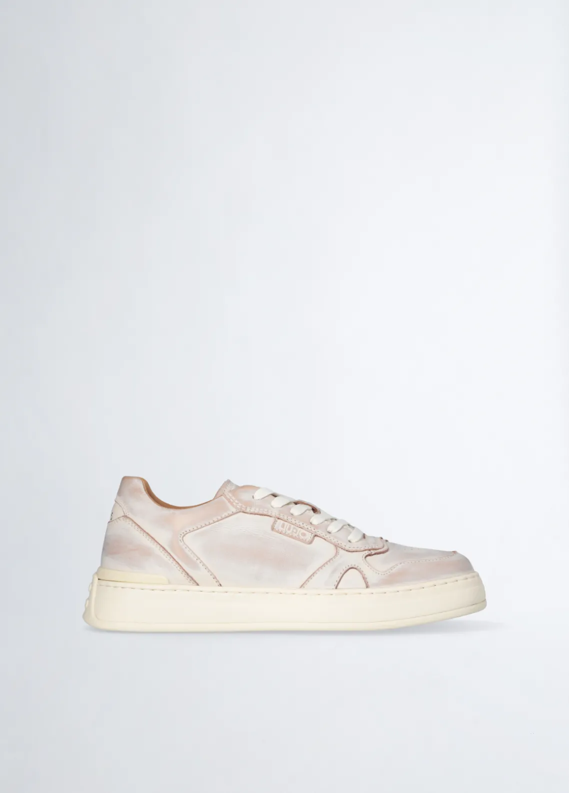 Liu Jo Zapatillas de piel desteñida para hombre-Hombre Zapatillas