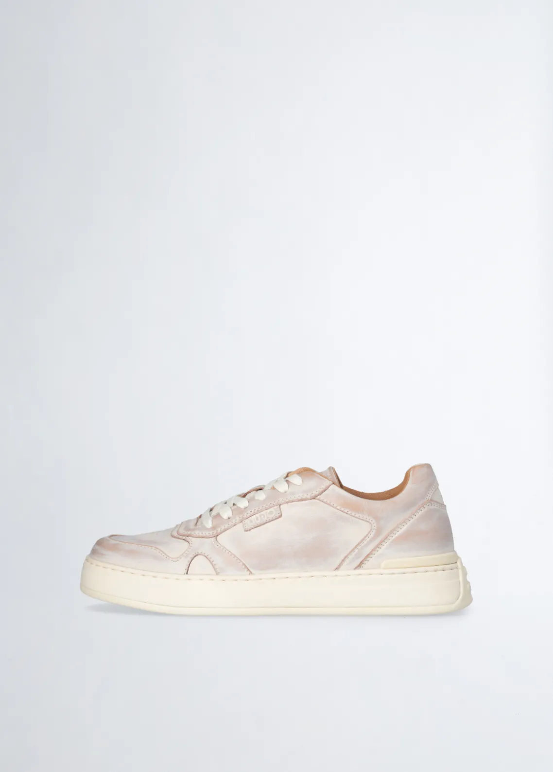 Liu Jo Zapatillas de piel desteñida para hombre-Hombre Zapatillas